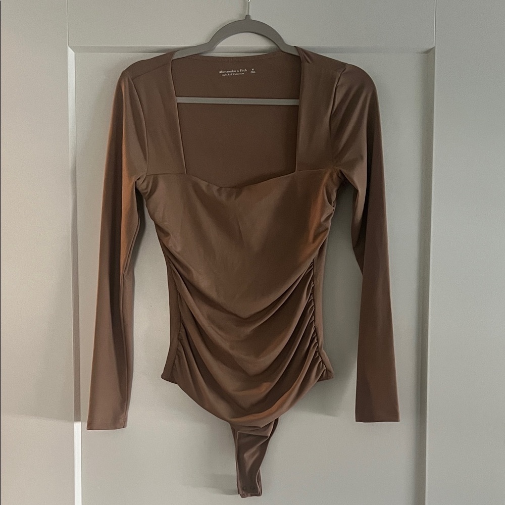 Abercrombie Soft AF Collection Square Neck Bodysuit